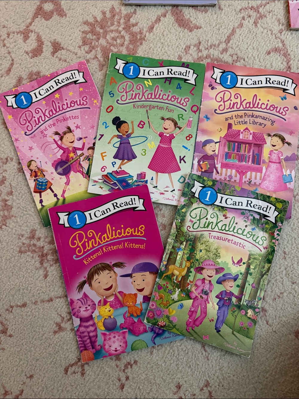 Pinkalicious Kids Book Set - Pink